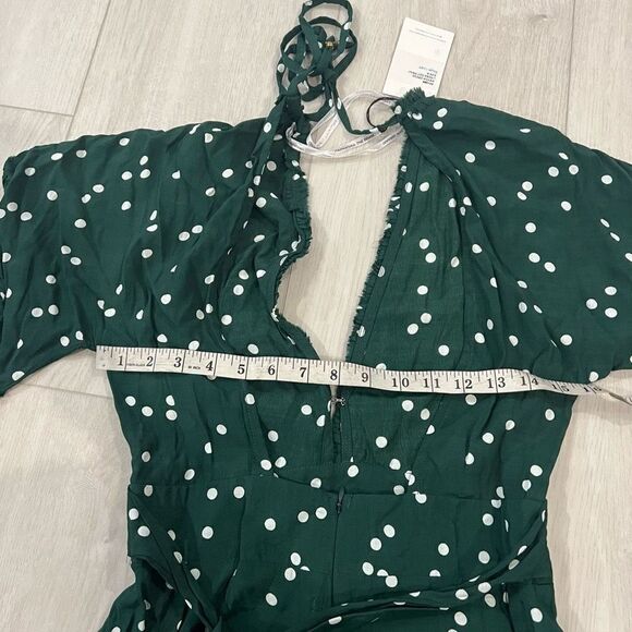 Faithfull the brand sienna dress Linnea dot print size s - Picture 4 of 8